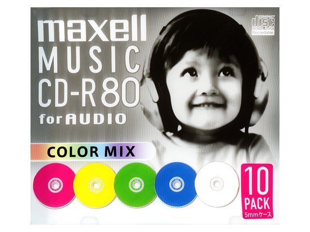 maxell（マクセル） 音楽用CD－R CDRA80M