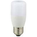 オーム LED電球 T型 E26 4W 昼光色 LDT4D-G IG92 昼光色 40形相当/E26口金