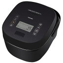 (長期無料保証)東芝(TOSHIBA) 真空圧力IHジャー炊飯器 RC-18KGW(K) グランブラック 炊飯容量:1升