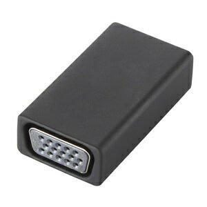 エレコム HDMI変換アダプタ／VGA／ AD-HDMIVGABK ブラック