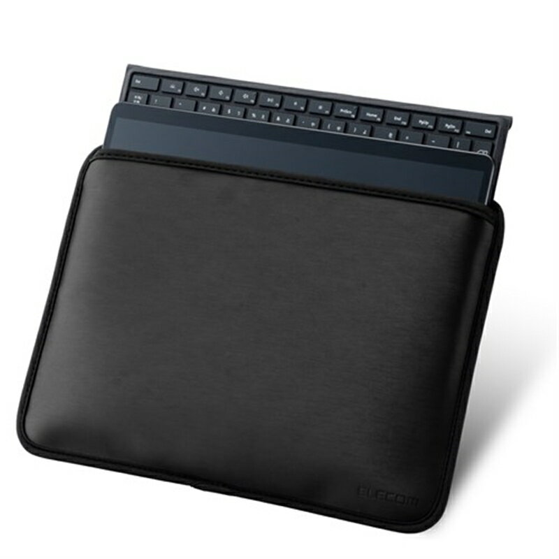 エレコム Surface Pro 8、Surface Pro X用セミハードポーチ TB-MSP8SHPBK ブラック