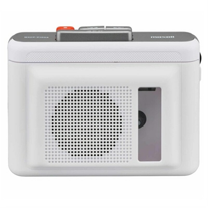 maxell（マクセル） スピーカー付きBluetooth対応ポータブルカセットプレーヤー MXCP-P100SWH ホワイト