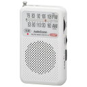 Audio Comm |PbgWI AM/FM RAD-P211S-W zCg