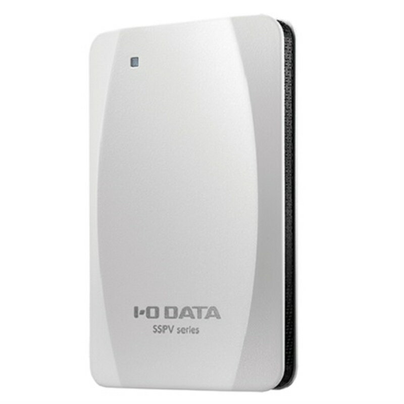 I-O DATA（アイ オー データ機器） IODATA ポータブル SSD USB 3.2 Gen 2対応 SSPV-USC480W ホワイト SSD：480GB