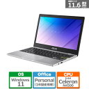 ASUS（エイスース） E210KA　11.6型モバイルパソコン E210KA-GJ02WWS ドリーミーホワイト