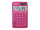 カシオ計算機 電卓 SL-300C-RD-N ビビッドピンク