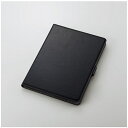 エレコム 10.2インチiPad用ソフトレザーケース TB-A19R360BK ブラック