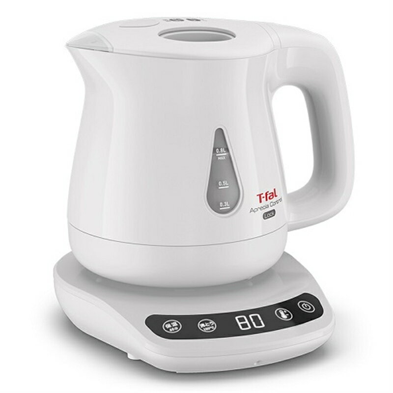 ティファール アプレシア T-Fal（ティファール） 電気ケトル　アプレシア ロック コントロール KO8401JP ホワイト