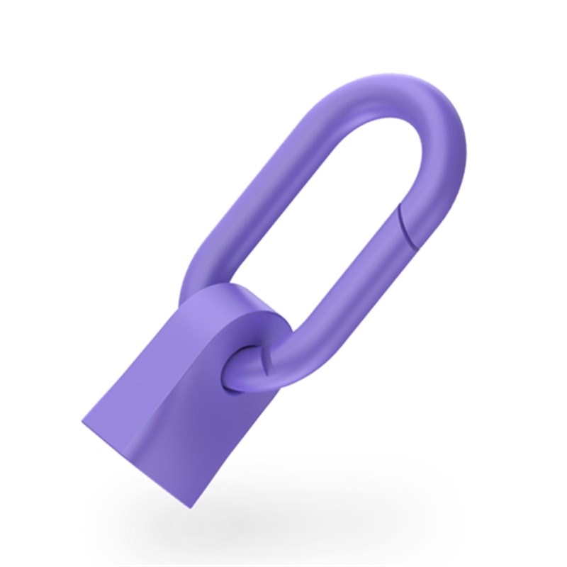 CIO カラビナ付きケーブルホルダー CIO-CHD-CL-PP パープル