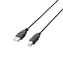 エレコム エコUSB2.0ケーブル/A-Bタイプ/エコ/2m U2C-JB20BK ブラック
