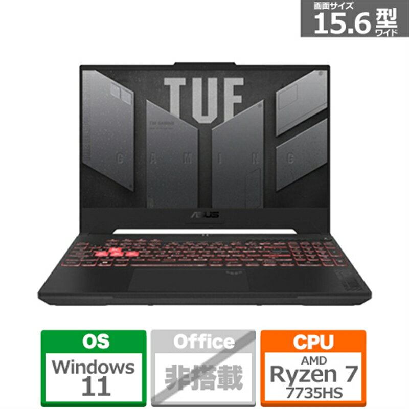 ASUSʥ 15.6TUF Gaming A15 FA507NU FA507NU-R7R4050 ᥫ졼