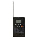 エフ・アール・シー 防災ラジオ NX-W109RDBKE ブラック