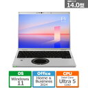 Panasonic(パナソニック) 14型モバイルパソコン Let's note(レッツノート)FV CF-FV5GDMCR ブラック&シルバー