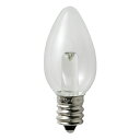 ELPA LED電球(特殊) LDC1CL-G-E12-G306 電球色相当