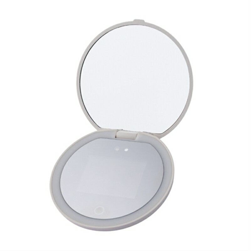 NAKAGAMI UV対策カメラ付きミラー(USB充電式) SM-LM09(WH)