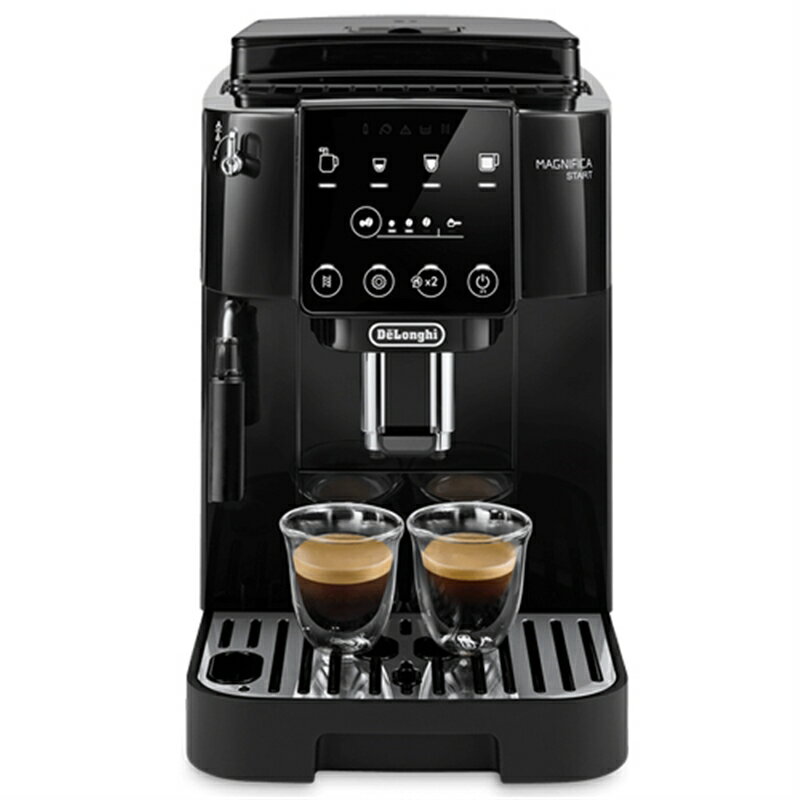 デロンギ delonghi マグニフィカスタート コーヒーメーカー 全自動 エスプレッソマシン 家庭用 ミルク ECAM22020B ブラック