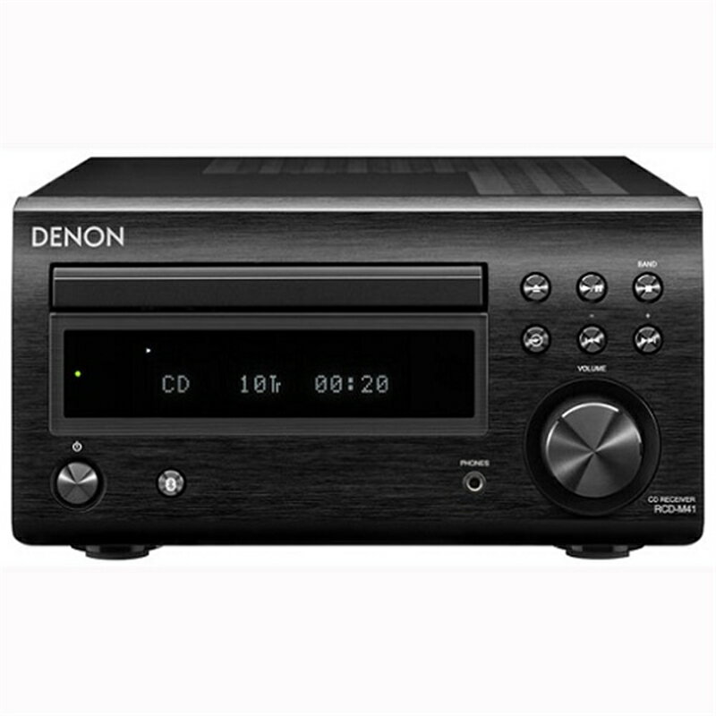 (長期無料保証)DENON（デノン） CDレシーバー RCD-M41-K ブラック