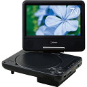 Qriom ポータブルDVDプレーヤー KPD-N70(B)