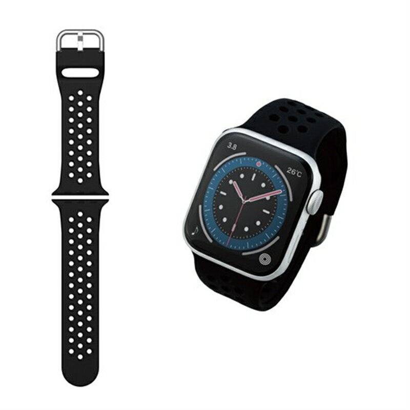 쥳 Apple WatchѥꥳХ ƥ֥ AW-40BDSCNBK ֥å