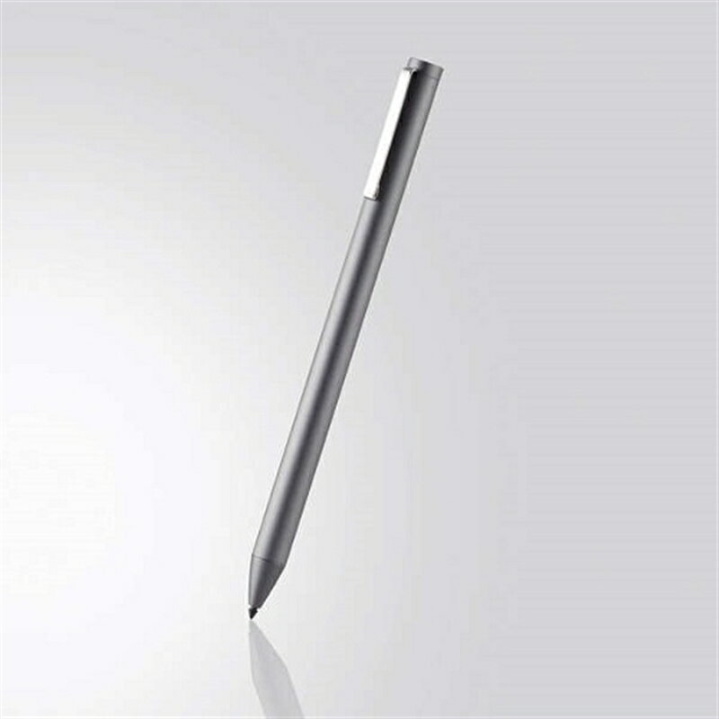 エレコム iPad専用充電式アクティブタッチペン P-TPACSTAP01GY グレー