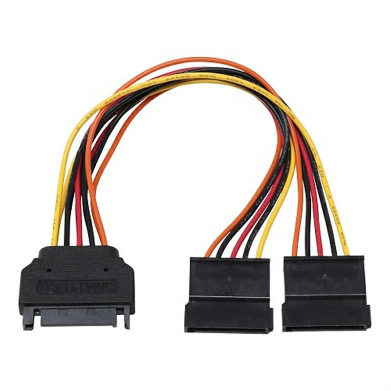 Ainex（アイネックス） シリアルATA用二股電源ケーブル 15cm S2-1501SAC