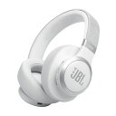 JBL ワイヤレスハイブリットノイズキャンセリングオーバーイヤーヘッドホン Live 770NC JBLLIVE770NCWHT ホワイト