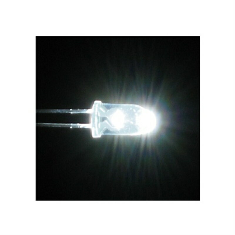 イーケイジャパン 工作周辺パーツ LK-5WH 超高輝度LED(白色・5mm)