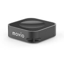ナガオカ Apple Watch 対応携帯用ワイヤレス充電器 movio M312AWCBK ブラック
