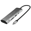 j5 create JCD393 USB3.2 USB-C 9in1マルチアダプター JCD393 スペースグレー