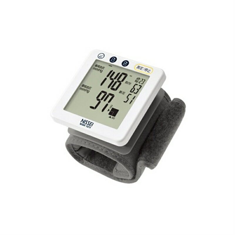 血圧計 日本精密測器 大画面手首血圧計（NISSEI） WSK-1011
