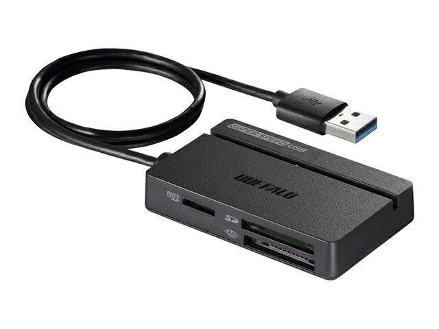 バッファロー（Buffalo） USB3．0 マルチカードリーダー BSCR100U3BK ブラック