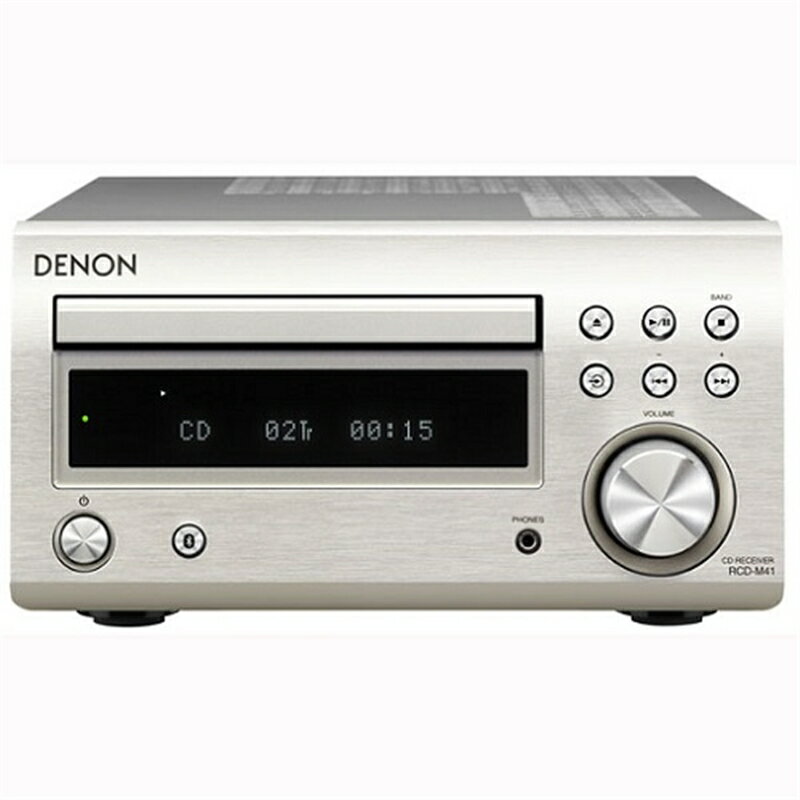 (長期無料保証)DENON（デノン） CDレシーバー RCD-M41-SP プレミアムシルバー