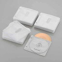 エレコム Blu-ray対応不織布/2穴付/240枚 CCD-NBWB240WH ホワイト