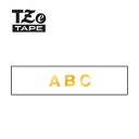 brother(ブラザー) ラベルライタリボン TZe-R234 (12mm)(リボンテープ)(金・ホワイト)