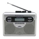 WINTECH AM/FMラジオ付テープレコーダー PCT-11R
