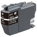 エコリカ LC3117BK 互換リサイクルインクカートリッジ ECI-BR3117B ブラック