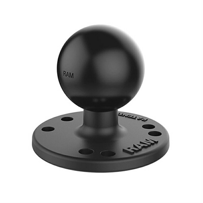 RAM MOUNTS（ラムマント） ラウンドベース1.5インチ RAM-202U-P ブラック