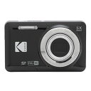 KODAK（コダック） コンパクトデジタルカメラ FZ55BK ブラック