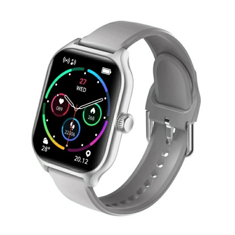 SMART R(スマートアール) スマートウォッチ SMART R Y-75 GY グレー
