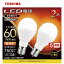 ǡTOSHIBA LEDŵ塡ŵ忧2 LDA6L-G-E17S60V2P 60W/E17