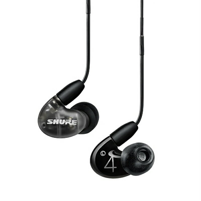 SHURE AONIC （エオニック）4 高遮音性イヤホン SE42HYBK+UNI-A ブラック