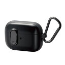 エレコム AirPods Pro用TOUGH SLIM Lockケース AVA-AP2TSLBK ブラック