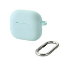 エレコム AirPods (第4世代)用 シリコンケース AVA-AP06SCBU ブルー