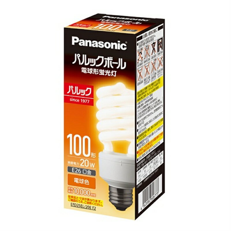 Panasonic（パナソニック） 電球型蛍光灯 EFD25EL20EF2 電球色 その1