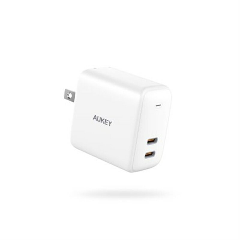 AUKEY オーキー USB充電器 Swift Duo 40W PD対応 [USB-C 2ポート] PA-R2S-WT ホワイト