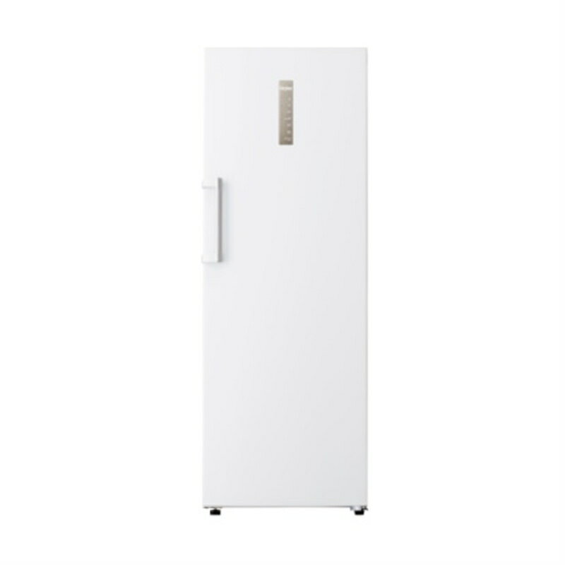 (長期無料保証/配送設置無料)Haier（ハイアール） 前開き式冷凍庫 JF-NUF280CR(W) ホワイト　右開き　内容量：280リットル