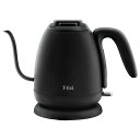 T-Fal(ティファール) 電気ケトル カフェ ロック 0.8L KO9218JP ブラック