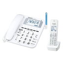 Panasonic(パナソニック) デジタルコードレス電話機(子機1台付き) VE-GE19DL-W ホワイト