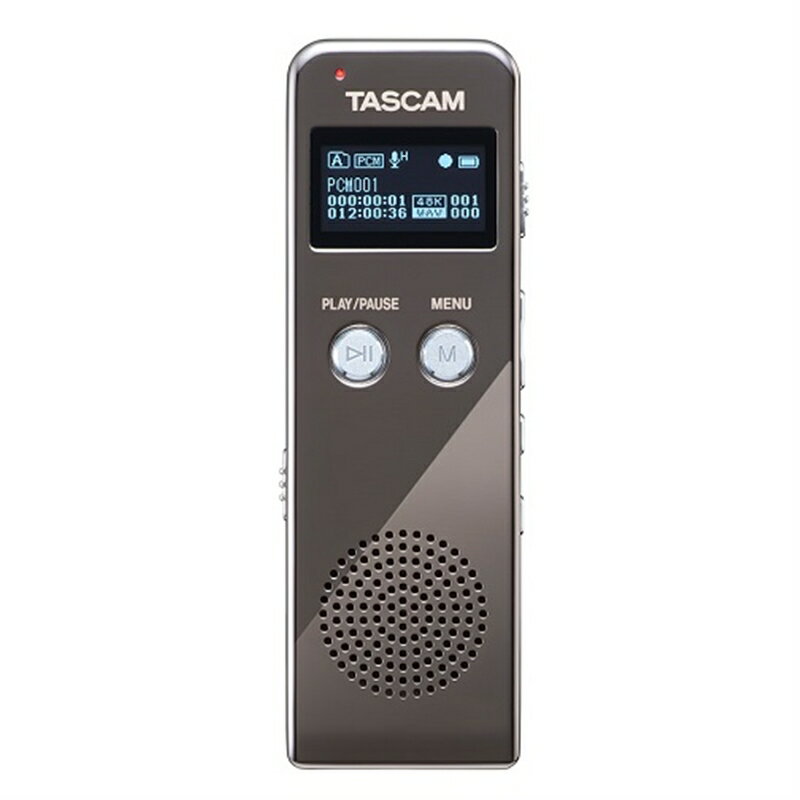 TASCAM ワイドFMチューナー搭載 ボイスレコーダー VR-03-BR ブラウン　容量：8GB