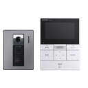 アイリスオーヤマ テレビドアホン(モニター付き親機TD-M50+カメラ付き玄関子機TD-B30C) TD-SM5030CT-BSH ブラックフレーム/ガンメタリック